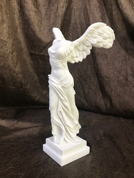 Nike Of Samothrace Winged Victory Marble Statue | Statue.com